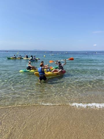 alquiler de kayaks playa almadrava